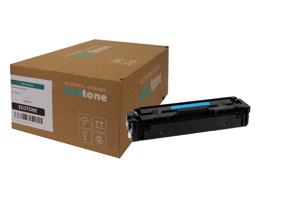 Ecotone Ecotone toner (replaces HP 203A CF541A) cyan 1300p CC