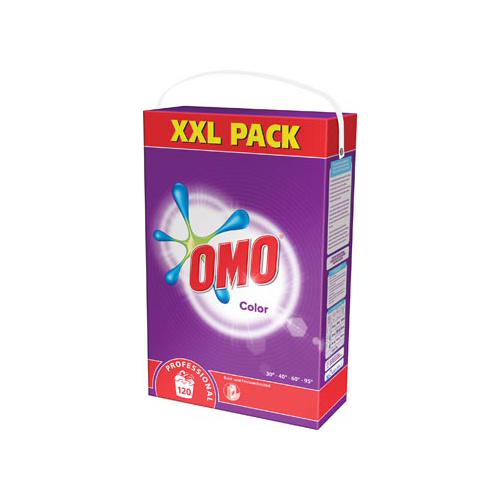 Omo Omo Professional Pro Formula Colour waspoeder, XXL pak, 130 wasbeurten