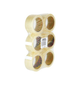 Scotch Scotch verpakkingsplakband Classic ft 50 mm x 66 m, transparant, pak van 6 rollen