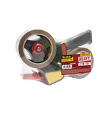 Scotch Scotch verpakkingstape Heavy ft 50 mm x 66 m bruin, 2 rollen met Pistol Grip dispenser