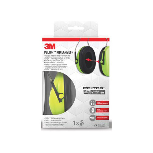 3M 3M gehoorkap Peltor Kid, groen
