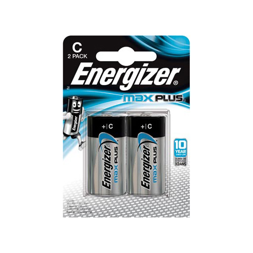 Energizer Energizer batterijen Max Plus C, blister van 2 stuks