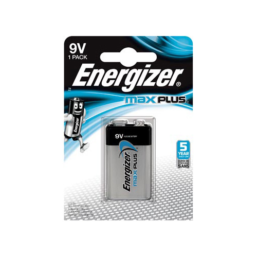 Energizer Energizer batterij Max Plus 9V, op blister