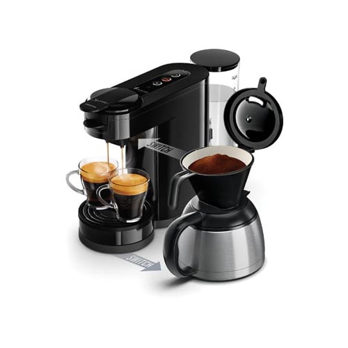 Philips Senseo Switch koffiezetapparaat, voor filterkoffie en koffiepads