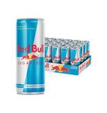 Red Bull Red bull energiedrank 25 cl, pak van 24 stuks, sugarfree