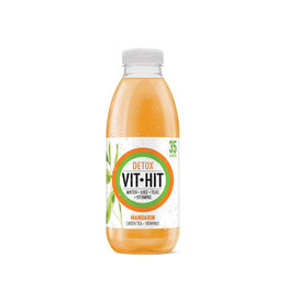 Vit Hit Vit Hit vitaminedrank Detox, flesje van 50 cl, 12 stuks