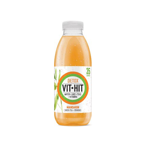 Vit Hit Vit Hit vitaminedrank Detox, flesje van 50 cl, 12 stuks