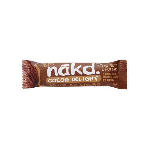 Nakd Nakd Cocoa Delight, reep van 35 g, pak van 18 stuks