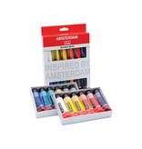 Amsterdam Amsterdam acrylverf tube van 20 ml, etui van 12 stuks in geassorteerde kleuren