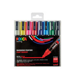 Posca Posca paintmarker PC-5M, set 8 markers in assorti