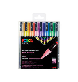 Posca Posca paintmarker PC-3M set 8 markers in assorti