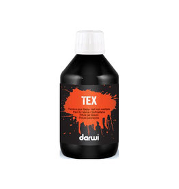 Darwi Textielverf Tex 250 Ml Zwart [1st]