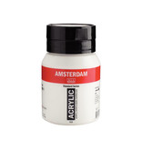Talens Amsterdam acrylinkt, flesje van 500 ml, titaanwit