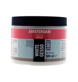 Amsterdam Amsterdam witte gesso, fles van 500 ml