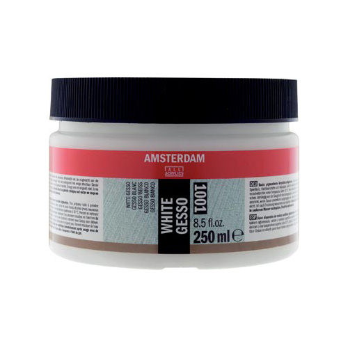 Amsterdam Amsterdam witte gesso, fles van 250 ml