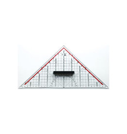 M+R M+R geodriehoek, ft 32 cm, met handvat