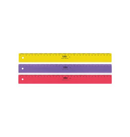 M+R M+R Plastic Lat 30 Cm Ass [10st]