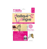 Graine Creative Graine Créative krimpplastiek, 2 x goud en 2 x zilver