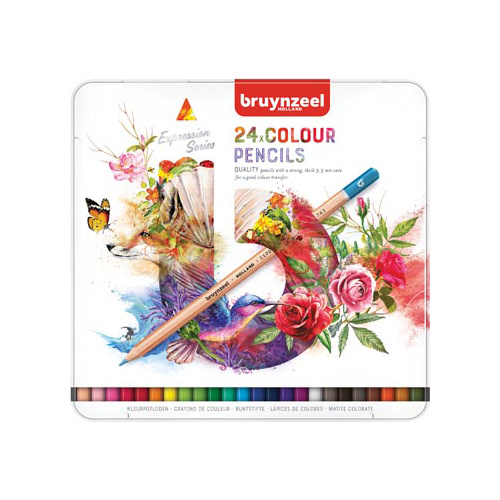 Bruynzeel Bruynzeel kleurpotloden Expression, doos van 24 stuks