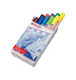 Edding Edding textielstift 4500, set van 10 stuks in geassorteerde basiskleuren