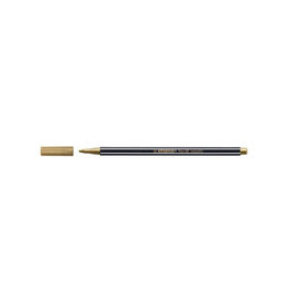 Stabilo STABILO Pen 68 metallic viltstift, goud