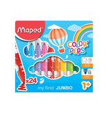 Maped Maped viltstift Color'Peps Early Age, doos 24st in assorti