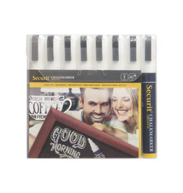 Securit Securit Krijtmarker M Wit Et8 [1st]