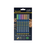 Securit Securit krijtmarker fijn 7st in assorti metallic kleuren