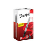Sharpie Sharpie permanente marker fijn value pack 24st (20+4) zw.
