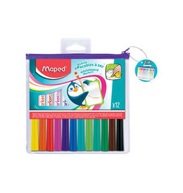 Maped Maped Marker'Peps whiteboardmarker, etui met 12st in assorti