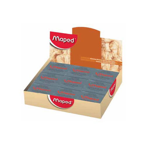 Maped Maped kneedgum, blauwgrijs, doos van 16 stuks