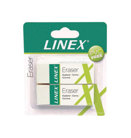 Linex Linex gum, wit, blister van 2 stuks