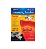 Fellowes Fellowes lamineerhoes Capture125 ft 75 x 105 mm, 250 micron (2 x 125 micron), pak van 100 stuks