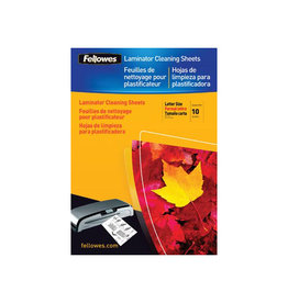 Fellowes Cleaning And Carrier Sheet 10Pk [1st]