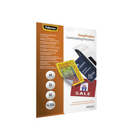Fellowes Admire lamineerhoezen - EasyDisplay, Enhance80, ft A4, 160 micron (2 x 80 micron), pak van 25 st