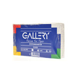 Gallery Gallery witte systeemkaarten, 7,5x12,5cm, geruit 5mm, 100st