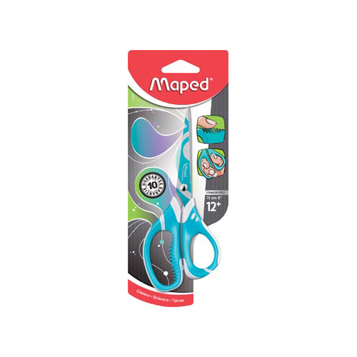 Maped Maped schaar Zenoa Fit 15cm, in assorti, op blister