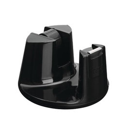 Tesa Tesa plakbandafroller Easy Cut Compact, voor rollen van ft 33 m x 19 mm, zwart