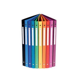 Exacompta Ringmap 4R 15Mm A4 Ass [20st]