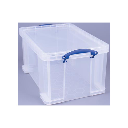 Really Useful Box Really Useful Box 48 liter, transparant, per stuk verpakt in karton