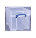 Really Useful Box Really Useful Box 35 liter XL, transparant, per stuk verpakt in karton