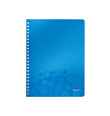 Leitz Leitz WOW schrift ft A4, geruit 5 mm, blauw