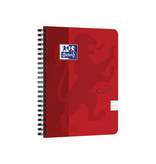 Oxford Oxford School Touch spiraalblok, ft A5, 140 bladzijden, gelijnd, rood