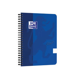 Oxford Oxford School Touch spiraalblok, ft A5, 140 bladzijden, gelijnd, blauw