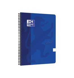 Oxford Oxford School Touch spiraalblok, ft A4, 140 bladzijden, gelijnd, blauw