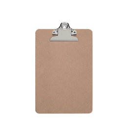 Maul MAUL klemplaat Classic, hardboard karton, A5 staand, bruin