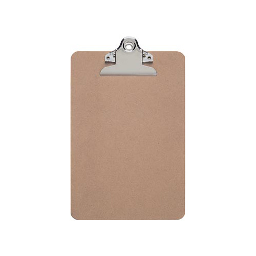 Maul MAUL klemplaat Classic, hardboard karton, A5 staand, bruin