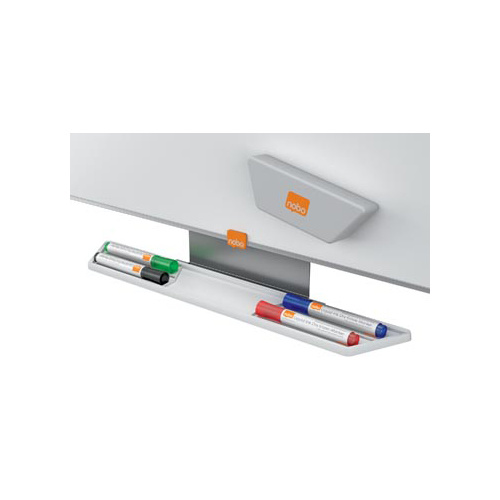 Nobo Nobo glasbordstift, geassorteerde kleuren, pak van 4