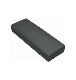 Maul MAUL magneet Solid, rechthoek 54x19 mm, trekkracht 1 kg, doos van 10 stuks, zwart