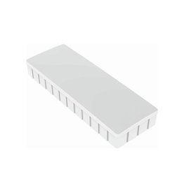 Maul MAUL magneet Solid, rechthoek 54x19 mm, trekkracht 1 kg, doos van 10 stuks, wit
